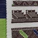 Traditional Ethno Textile Fabric Bulgarian Embroidery Българска народна традиции носия шевица шевици везба Плевен