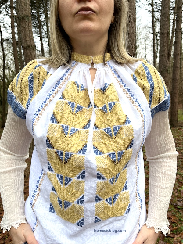 Embroidery shirt from Rousse Bulgaria